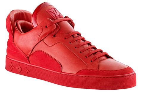 kanye west louis vuitton sneakers original|red boots Kanye West.